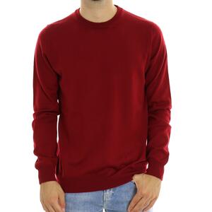 MAGLIA BASIC BORDEAUX